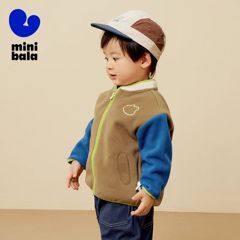 Mini Bala Double-sided Fleece Jacket