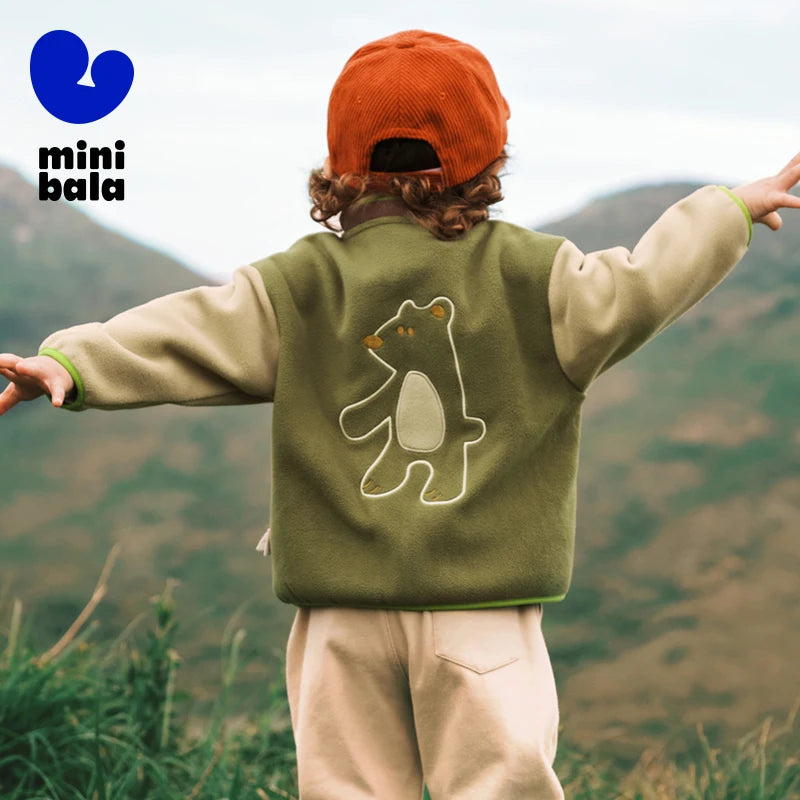 Mini Bala Double-sided Fleece Jacket