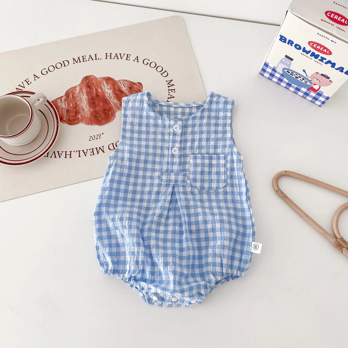 Summer Sleeveless Baby Romper