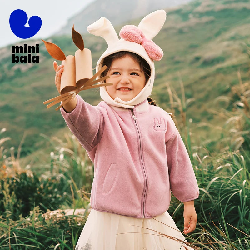 Mini Bala Double-sided Fleece Jacket