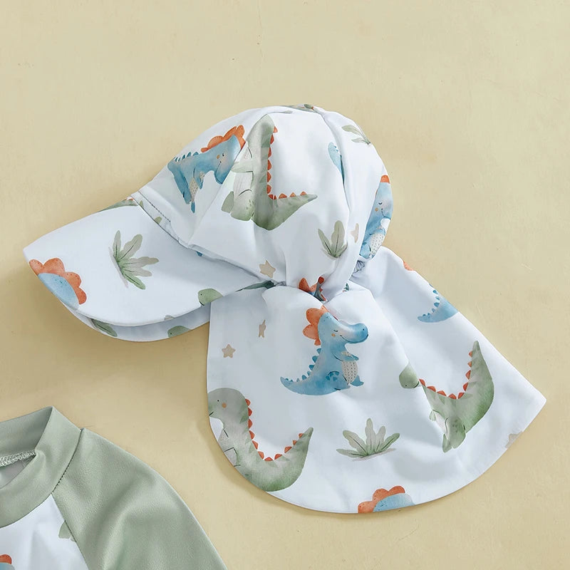 UV Protection Swimsuit with Hat