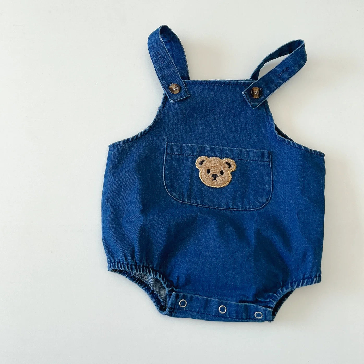 T Shirt and Denim Jumpsuit Set