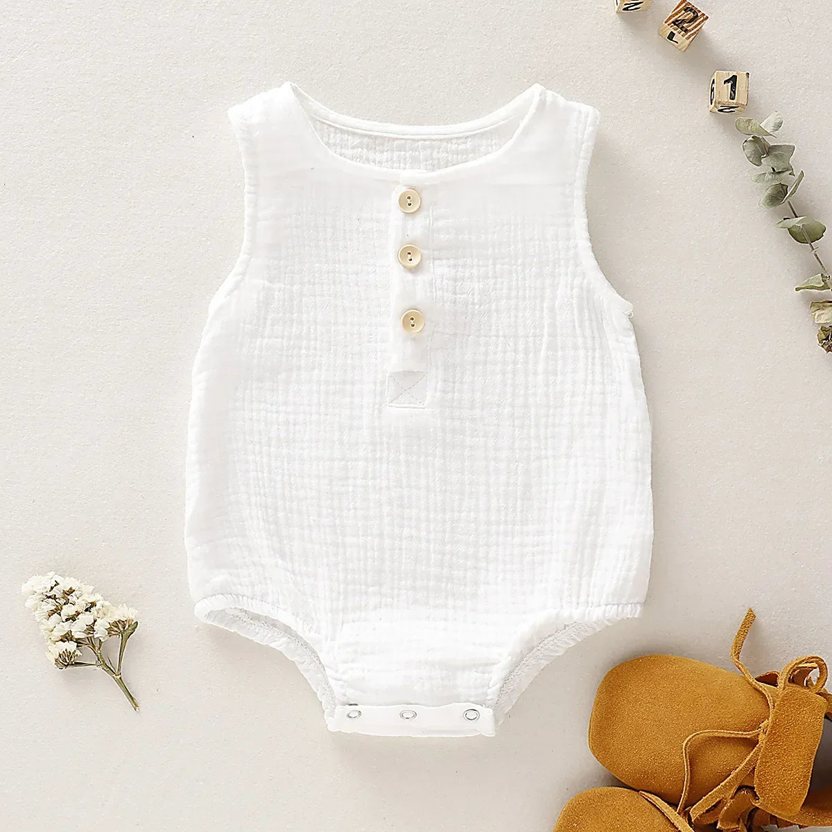 Summer Muslin Bodysuit