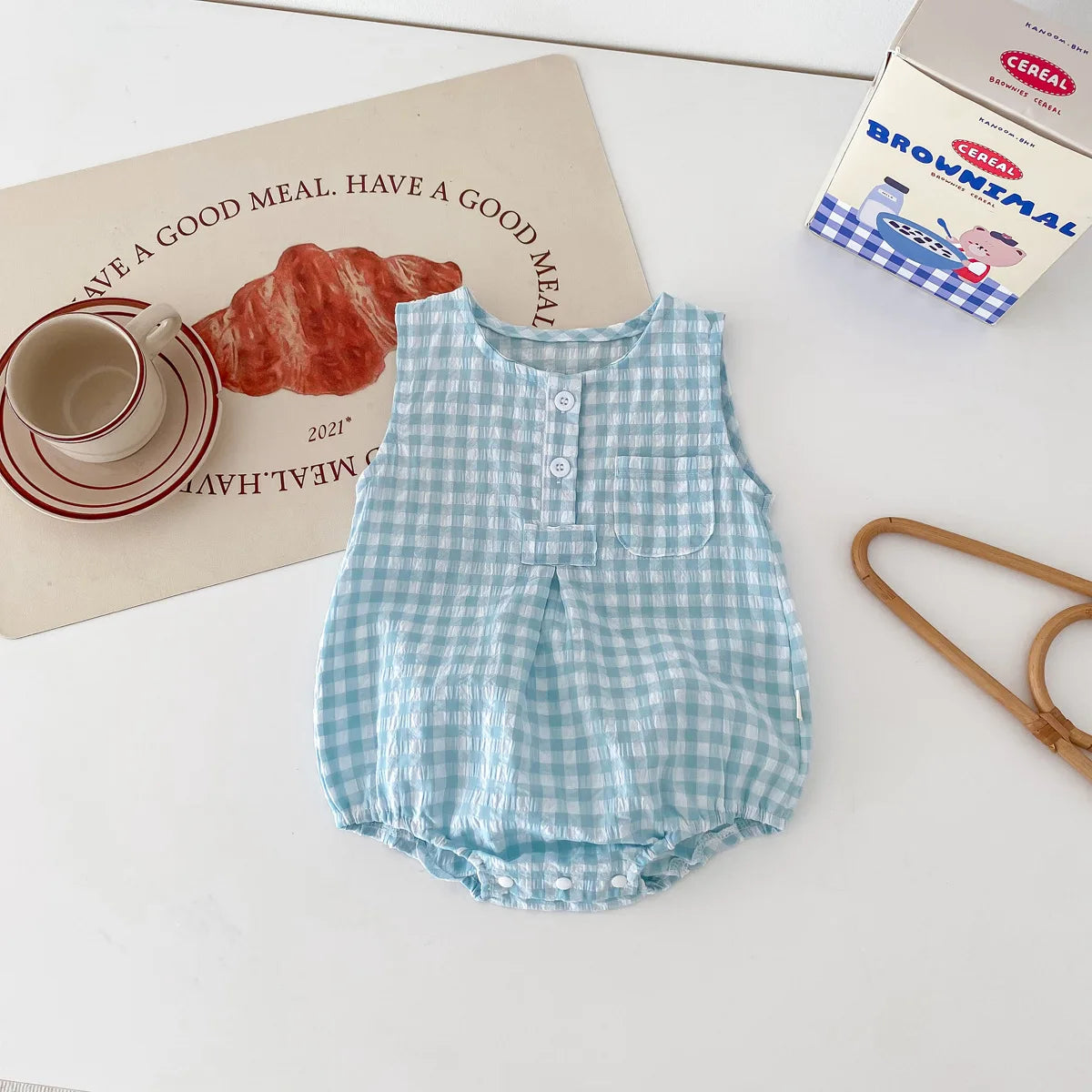 Summer Sleeveless Baby Romper