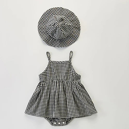 Summer Dress and Hat Set
