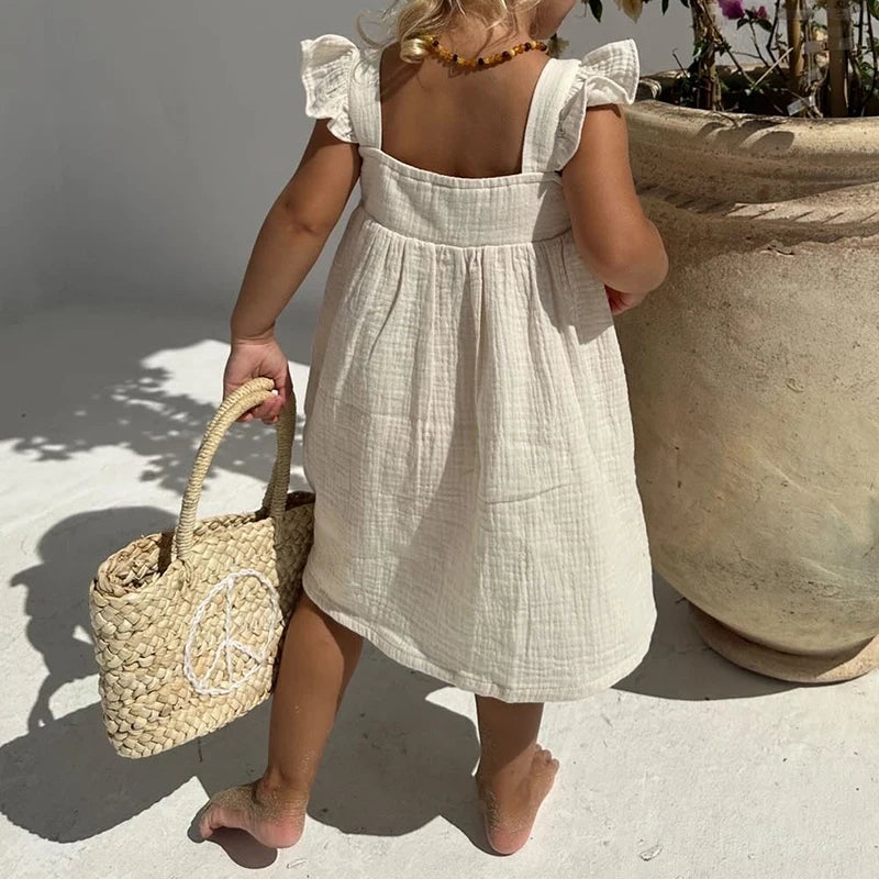 White Muslin Dress