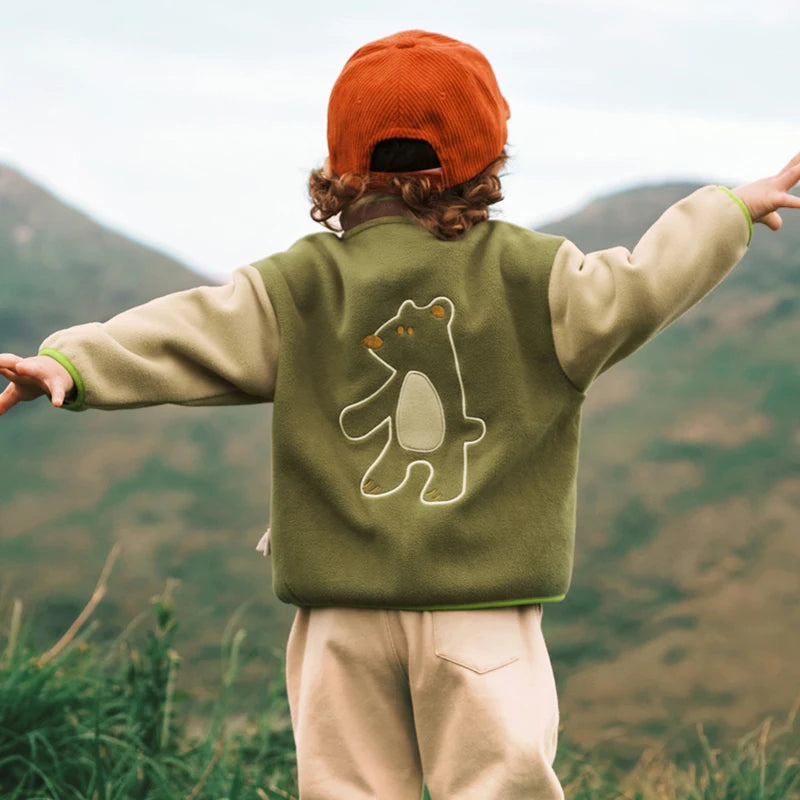 Mini Bala Double-sided Fleece Jacket
