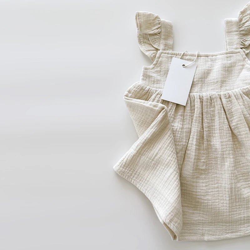White Muslin Dress