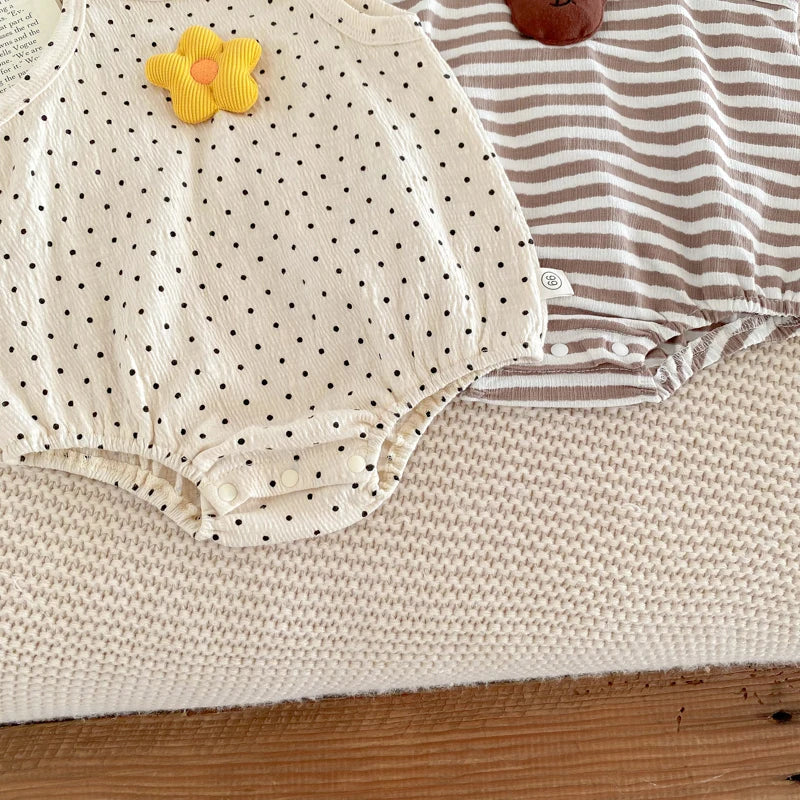 Baby Girl Sleeveless Bodysuit