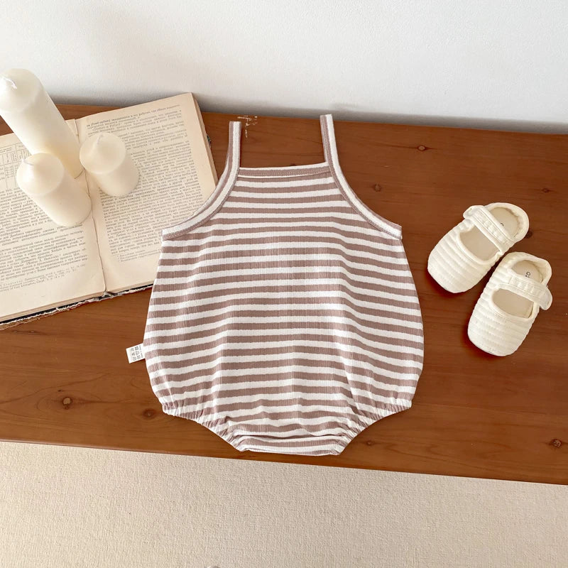 Baby Girl Sleeveless Bodysuit