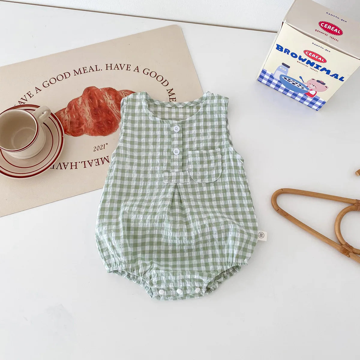 Summer Sleeveless Baby Romper