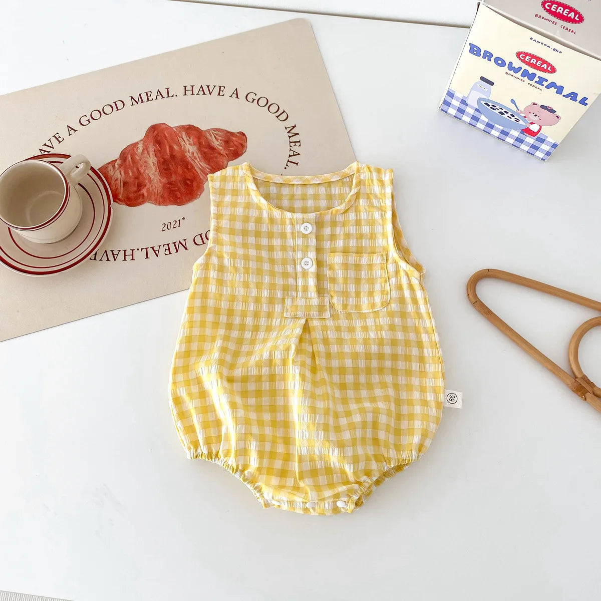 Summer Sleeveless Baby Romper