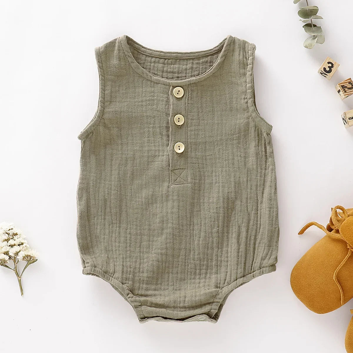Summer Muslin Bodysuit