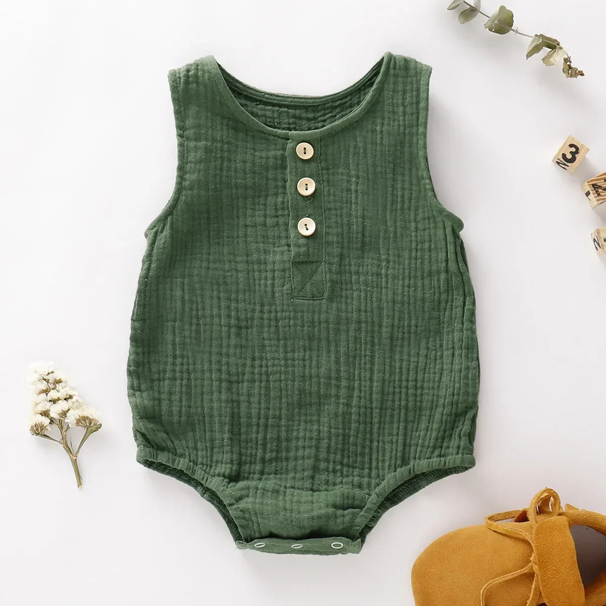 Summer Muslin Bodysuit