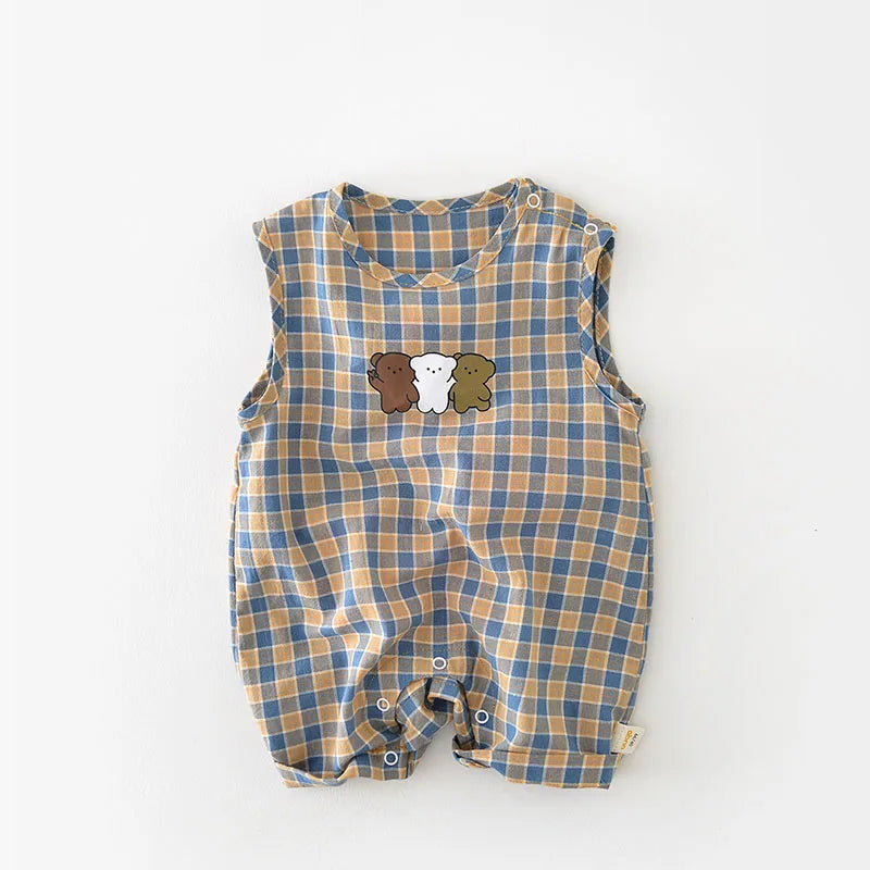 Bears Sleeveless Romper