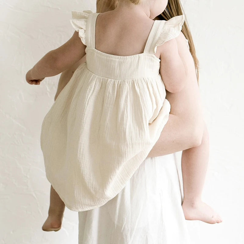 White Muslin Dress