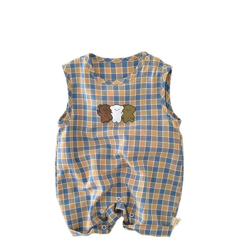 Bears Sleeveless Romper