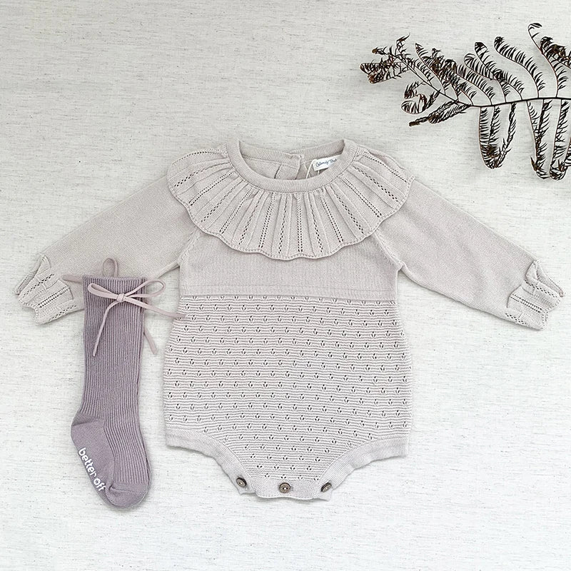 Frilled Collar Bodysuit