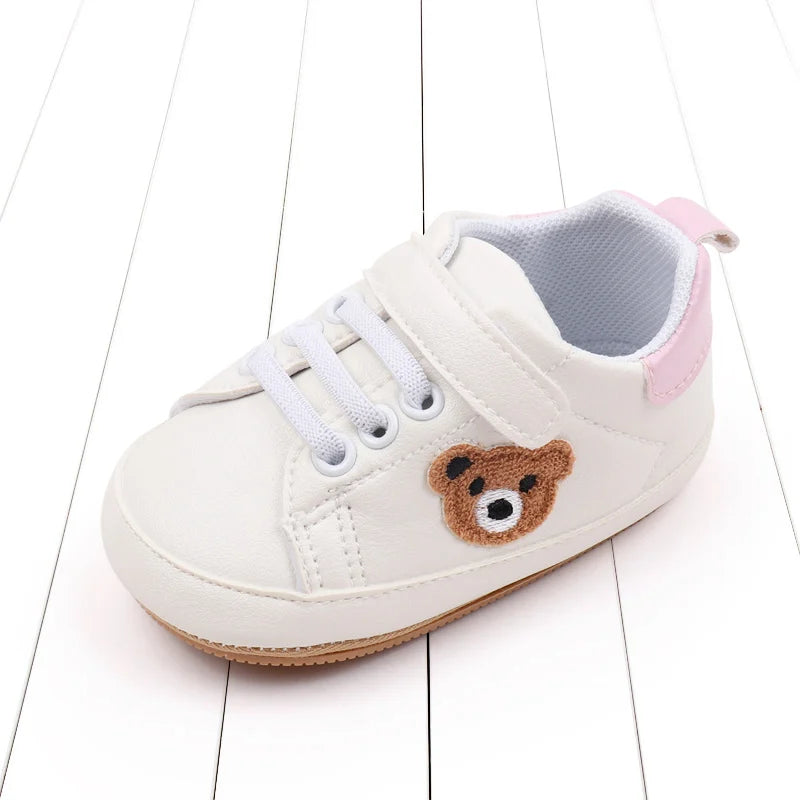 Bear White Trainers
