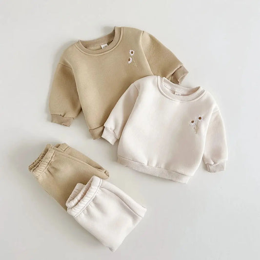 Daisy Embroidered Tracksuit