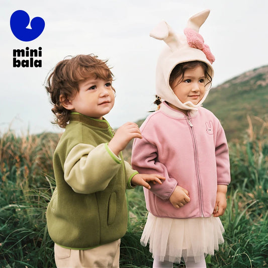 Mini Bala Double-sided Fleece Jacket