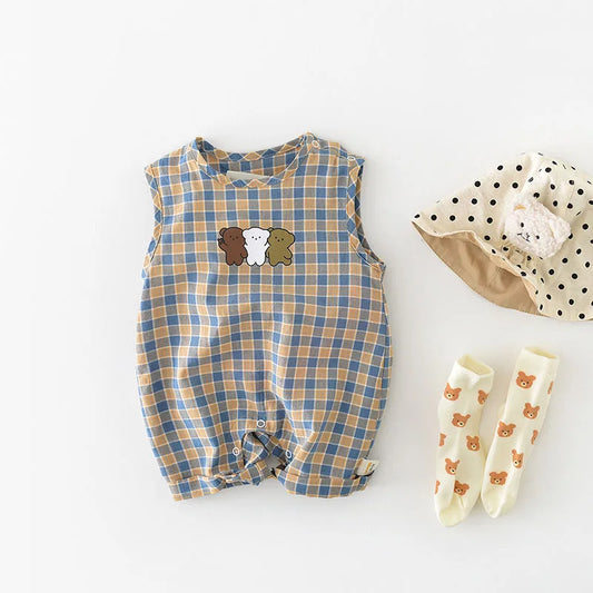 Bears Sleeveless Romper