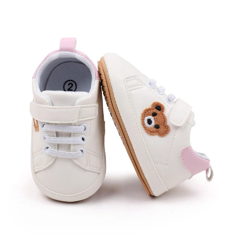 Bear White Trainers