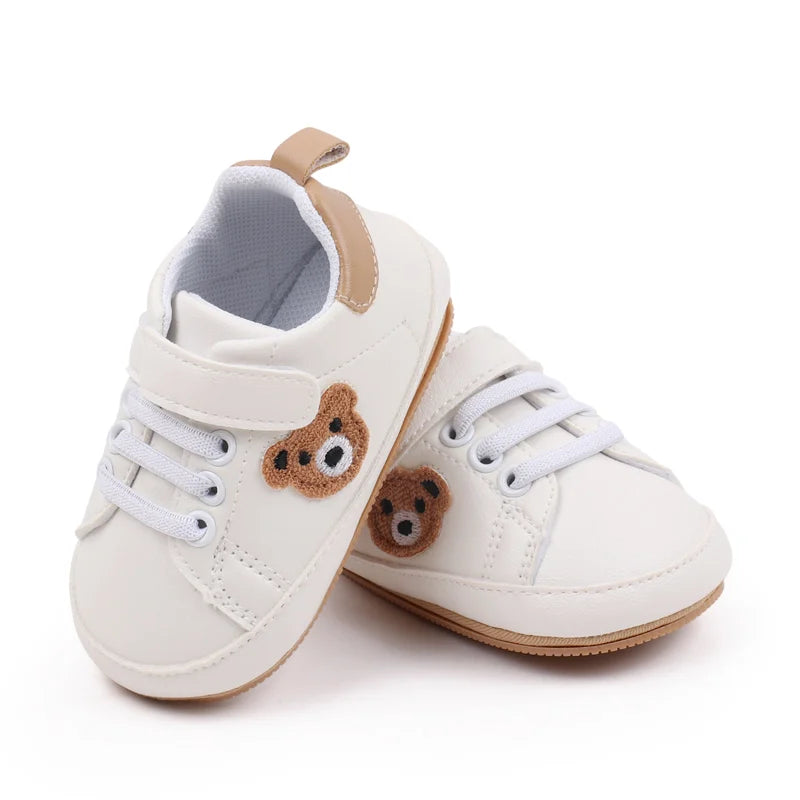 Bear White Trainers
