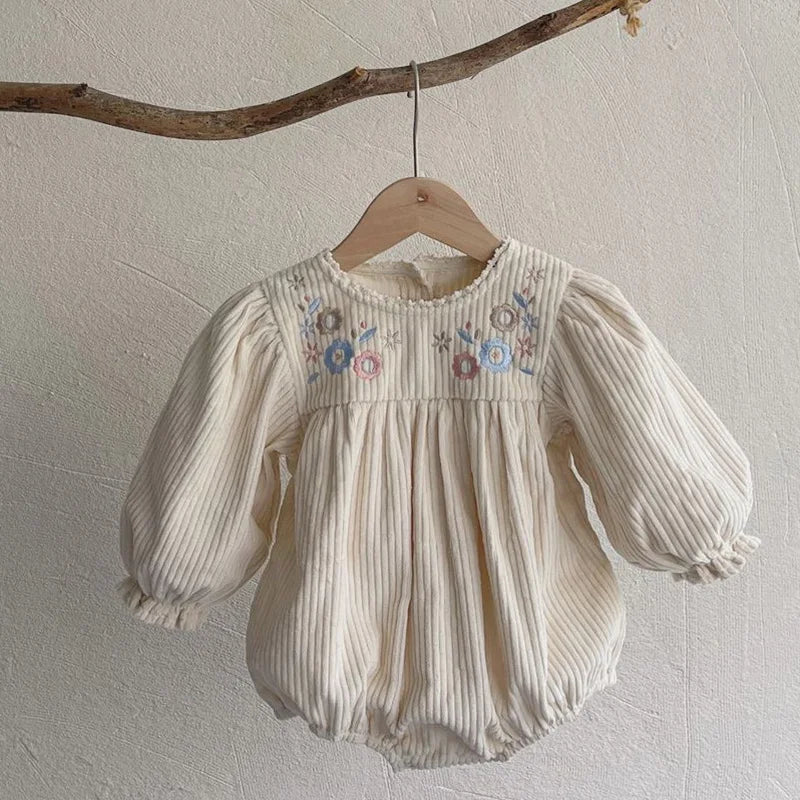 Corduroy Ditsy Romper