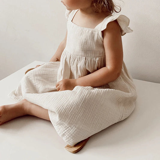 White Muslin Dress