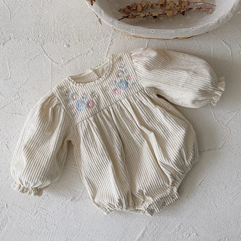 Corduroy Ditsy Romper