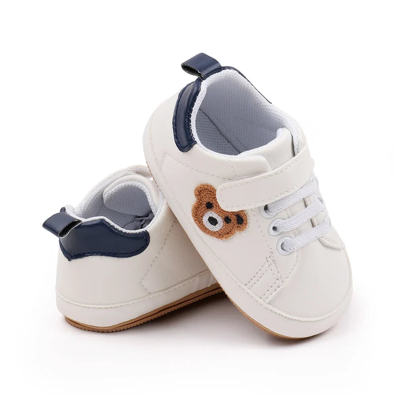 Bear White Trainers