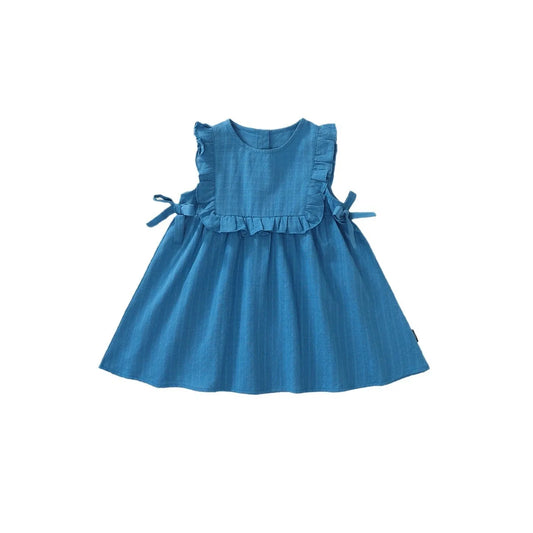 Blue Summer Cotton Dress