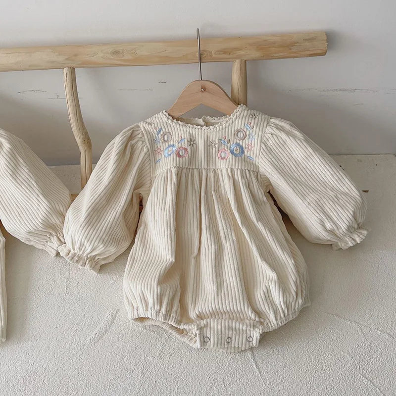 Corduroy Ditsy Romper