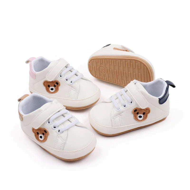 Bear White Trainers