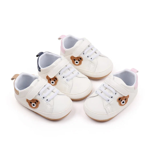 Bear White Trainers