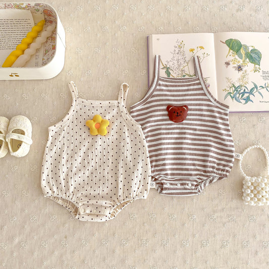 Baby Girl Sleeveless Bodysuit
