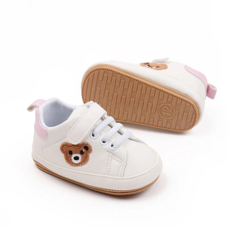 Bear White Trainers