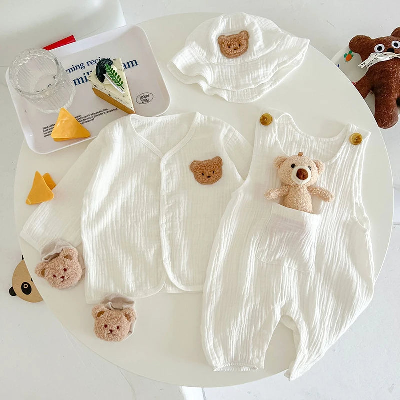 Muslin Bear Set