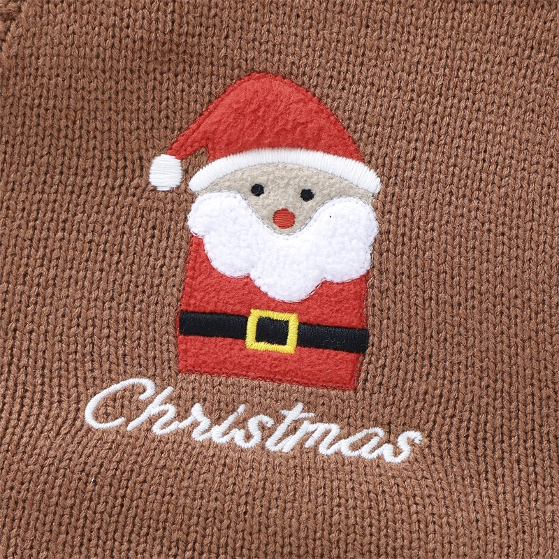 Christmas Knitted Romper