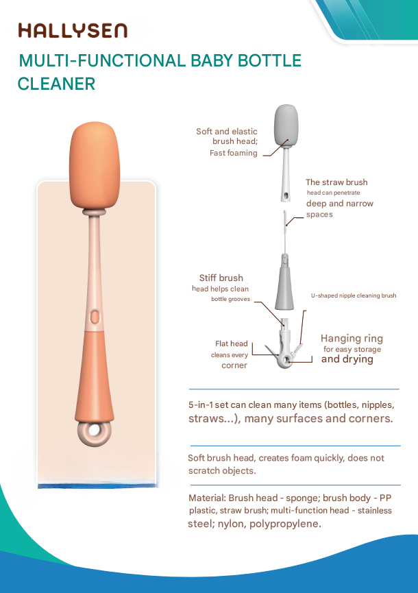 Multi-function Bottle Cleaner